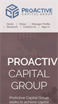 Mobile Screenshot of proactivecapital.com